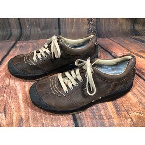 MBT Tembea Brown Leather Walking Toning Rocker Shoes 400126-55 Mens 8 / 41 (a6h)